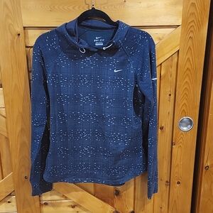 Nike dri-fit black hoodie medium